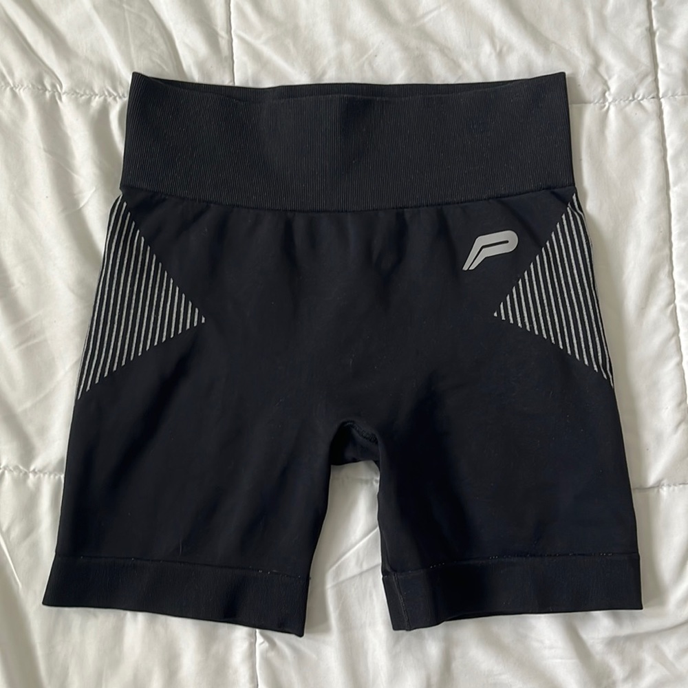 Black spandex shorts